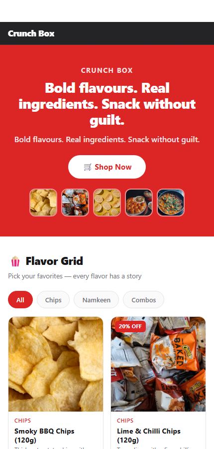 D2C Snack Brand preview